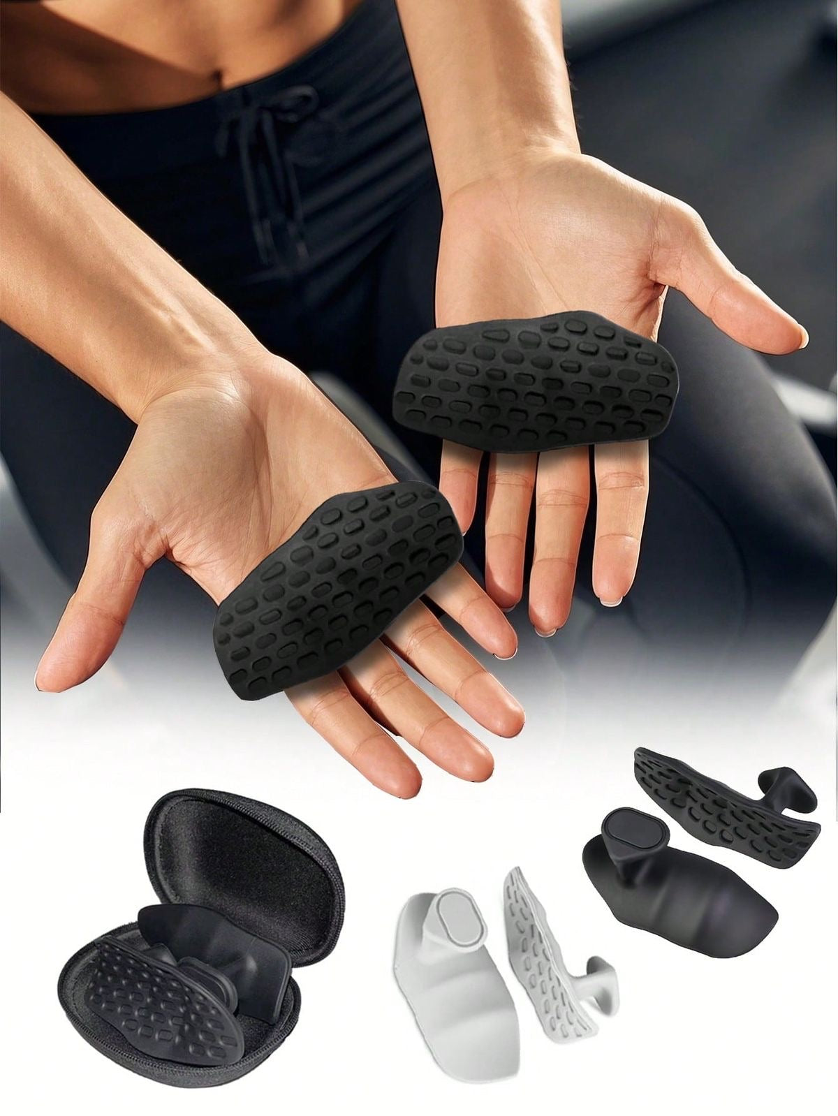 Weight Lifting Grip Pads-2pcs (Pack of 1)